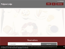 Tablet Screenshot of mulgravelodge.com